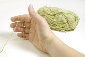 right-handed pinky wrap method